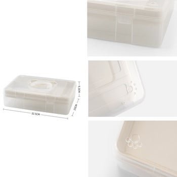 SDLP Creative Desktop Stationery Storage Box Επιτραπέζια θήκη για στυλό Organizer Μεγάλο μέγεθος Χαριτωμένο σκουλαρίκι Κουτί αποθήκευσης κοσμημάτων με λαβή