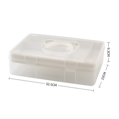 SDLP Creative Настолна кутия за съхранение на канцеларски материали Настолен държач за писалка Органайзер Голям размер Сладка обеца Кутия за съхранение на бижута с дръжка