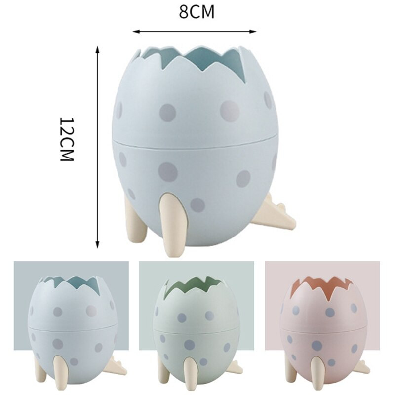 Trepied Cartoon Moda Creativă Ouă de Dinozaur Scoala Birou Cutie de depozitare pentru birou Articole de papetărie Pen Accesorii de depozitare perie de machiaj