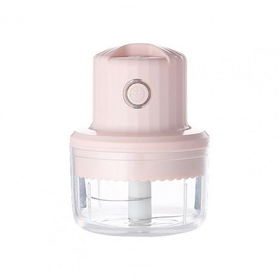 Mașină de tocat usturoi electric din oțel inoxidabil cu încărcare USB Tocător de usturoi Mini mașină de tocat carne electrică portabilă reîncărcabilă fierbinte