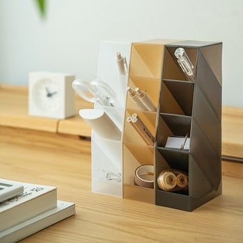 SDLP Multi-Layer Desk Organizers για Γραφείο Σπιτιού Student Stationary Storage Rack Κεκλιμένη θήκη αποθήκευσης Storage Stand