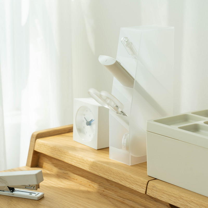 SDLP többrétegű toll-íróasztal-rendezők irodai otthoni tanulói helyhez kötött tárolóállvány, ferde behelyezhető tároló tolltartó