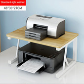 Lauakorraldajad Mööbel Laud Printer Hoiu Kodukontor toa jaoks Lauaarvuti Metallist nagid ja alusehoidikud Riiulitarvikud Puit