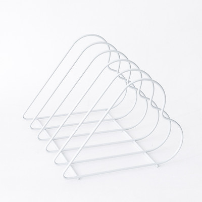 Fém könyvtároló állványok Nordic Heart House formájú könyvtartó Nem összecsukható polc Magazin irattartó irattartó Irodaszervező