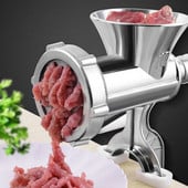 Mașină de tocat carne manuală și instrument pentru piure de mâncare Gadget-uri portabile pentru preparare Tocător de tocat din oțel inoxidabil Accesorii pentru gătit în bucătărie de casă