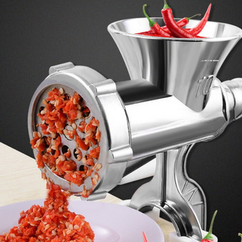 Χειροκίνητη μηχανή κοπής κρέατος & εργαλείο πολτοποιίας τροφίμων Χειροκίνητα Gadgets Κιμάς από ανοξείδωτο ατσάλι Αξεσουάρ μαγειρικής κουζίνας για το σπίτι