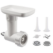 COOLCOOK kiváló minőségű élelmiszer-húsdaráló tartozék Kitchenaid állványos mixerhez, kolbásztöltő csőkészlettel