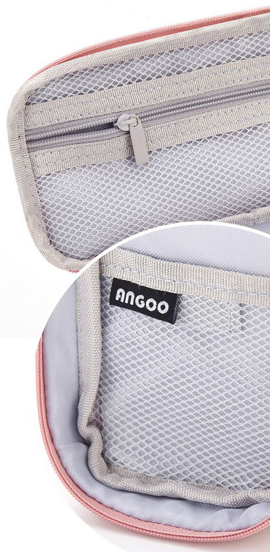 Rašiklio krepšys pieštuko dėklas Dviejų sluoksnių sulankstomas stovas iš audinio telefono laikiklio laikymo maišelis raštinės reikmenims Biuro mokykla A6171