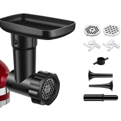 COOLCOOK kiváló minőségű élelmiszer-húsdaráló tartozék KitchenAid állványkeverőhöz – 2 db kolbásztöltő cső.