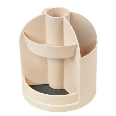 Többfunkciós, forgatható Kawaii nagy kapacitású tolltartó ceruza sminktároló doboz asztali szervező állvány, iskolai iroda