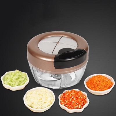 3 késes többfunkciós vágógép Húsdaráló Törött fokhagyma Konyhai szerszám kellékek Zöldségvágó gép