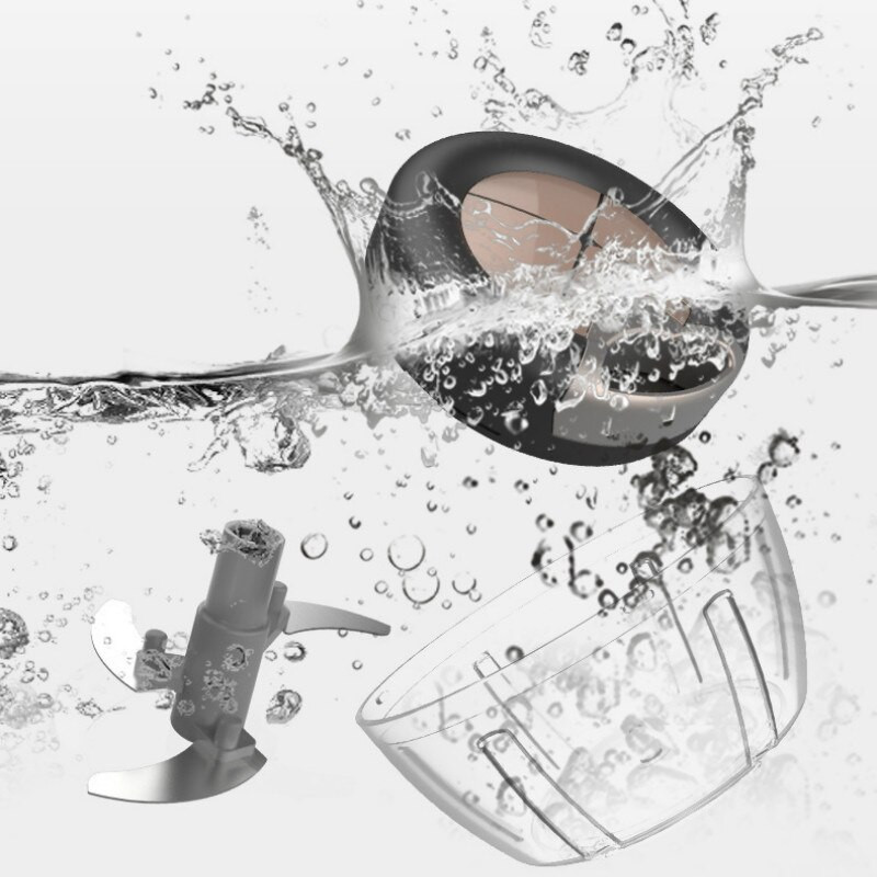 3 késes többfunkciós vágógép Húsdaráló Törött fokhagyma Konyhai szerszám kellékek Zöldségvágó gép