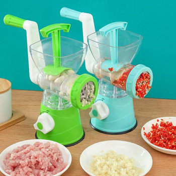 Πολυλειτουργικό Chopper Mashed Garlic Machine Garlic Masher Meat Grinder Sausage Filler Manual Επεξεργασίες τροφίμων Προμήθειες κουζίνας