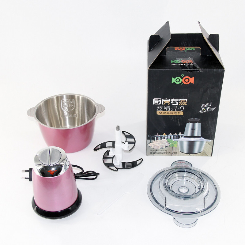 3L de bucătărie de uz casnic pentru prelucrarea alimentelor tăietor de legume electrice mașină de tocat carne