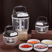 Kézi aprító Háztartási Zöldség aprító Multifunkciós Konyhai Daráló Hordozható Kézi Húsdaráló