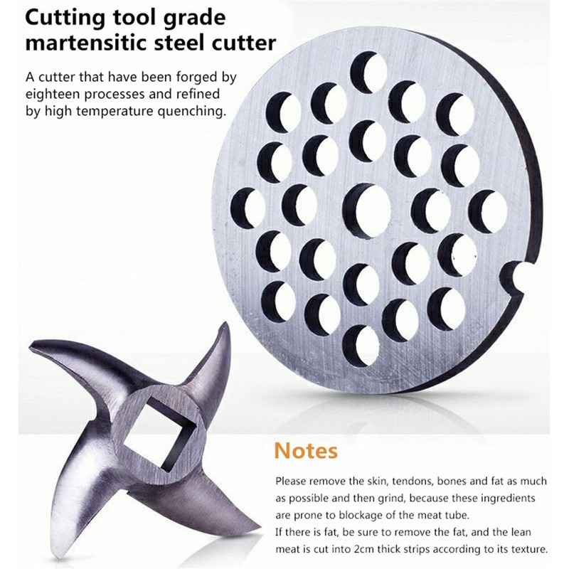 Rankinė mėsmalė Rankinė jautienos makaronų makaronų makaronų malimo mašina dešrelių gaminimo įtaisai Aliuminio malimo mašina Virtuvės įrankiai