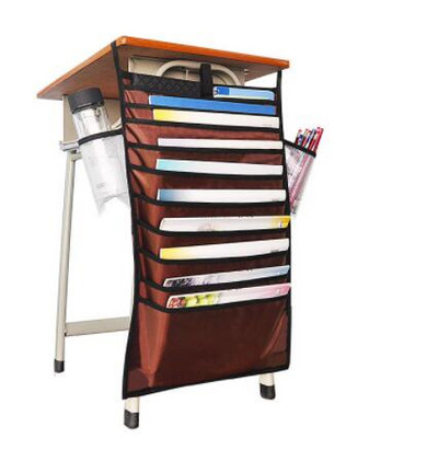 Oksfordo audinio stalo knygų brošiūrų laikiklis pakabinamas mokyklos mokinio laikymo stalas Sofos kėdės laikiklis dekoravimui prailginti