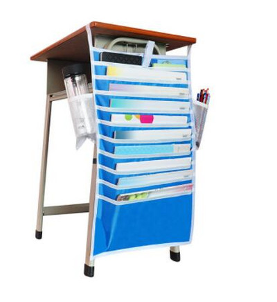 Oksfordo audinio stalo knygų brošiūrų laikiklis pakabinamas mokyklos mokinio laikymo stalas Sofos kėdės laikiklis dekoravimui prailginti