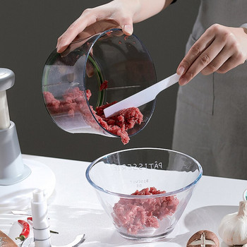 Многофункционални ръчни месомелачки Резачка за зеленчуци за чесън Малка кухненска мелница Кухненски ръчни процесори Машина за готвене на месо