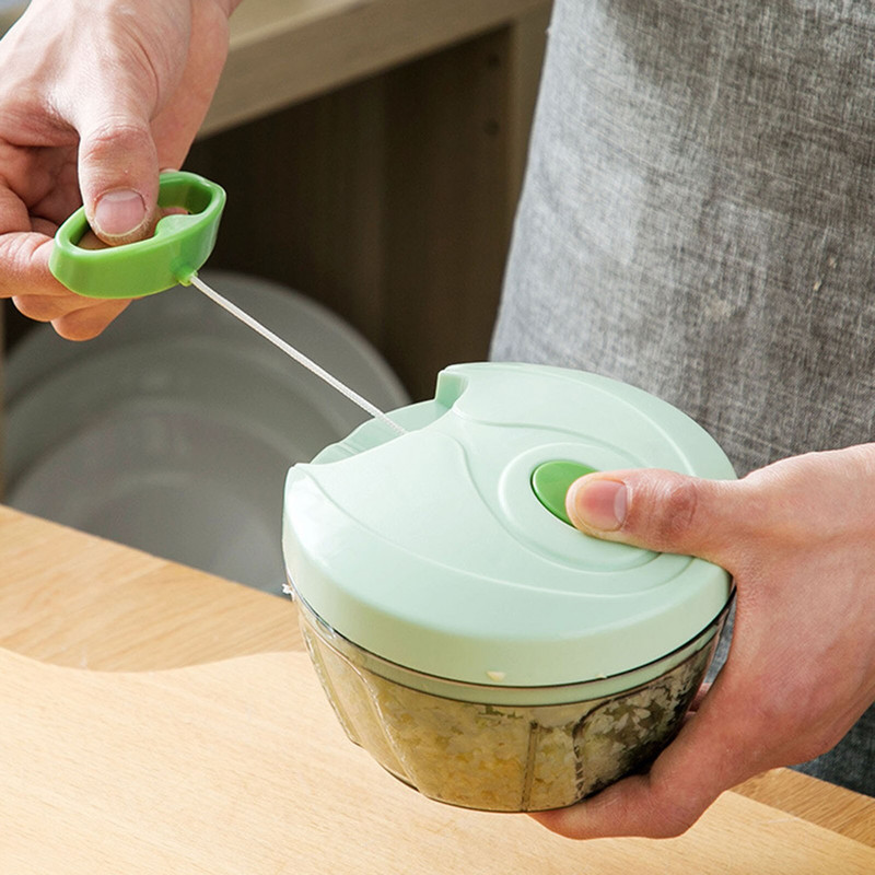 Rankinis maisto smulkintuvas Virtuvinis kombainas Blenderis vaisiams pjaustyti Riešutams Žolelės Svogūnai Česnakai Salsa Pesto kopūstų salotos česnako tyrė