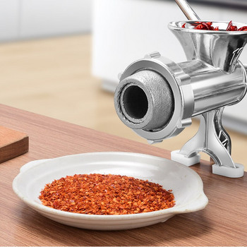Многофункционална машина за пълнене на колбаси Домакинска ръчна месомелачка Малка резачка за зеленчуци Инструмент Мелница