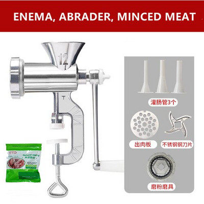 Daugiafunkcinis dešrų įdaru buitinis rankinis mėsmalė mažas daržovių pjaustytuvas įrankių malūnėlis