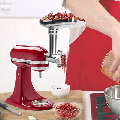 Élelmiszerdaráló tartozék szeletelő és aprító Kolbász töltelék Hús töltelék KitchenAid állványkeverőhöz Tartozékok DropShipping