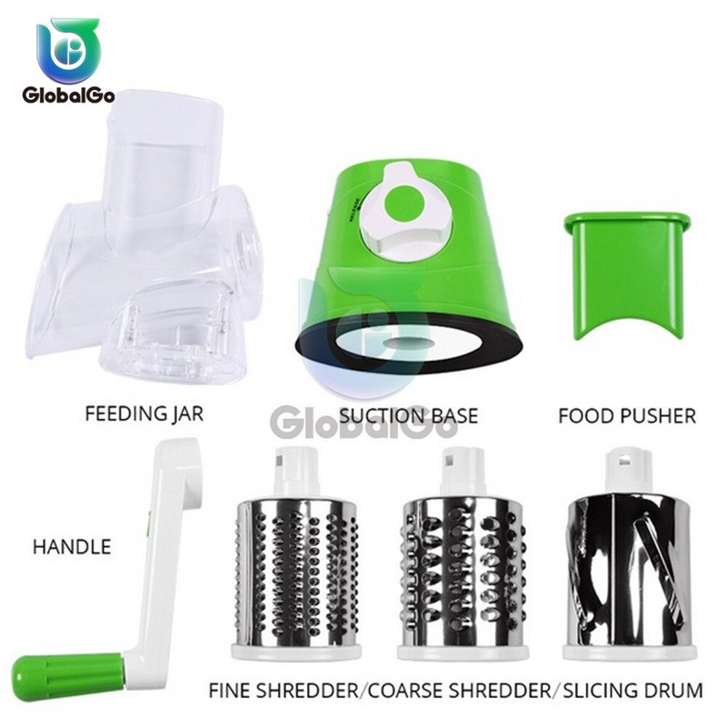 Daržovių pjaustyklė Apvali pjaustyklė Bulvių morkų sūrio smulkintuvas mėsmalė Daržovių smulkintuvas virtuvės įrankis