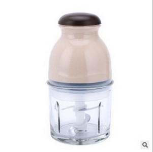 600ml Mini elektrinis mėsmalė Virtuvės kombainas Daržovių vaisių trintuvas Smulkintuvas Vaisių trintuvas smulkintuvas