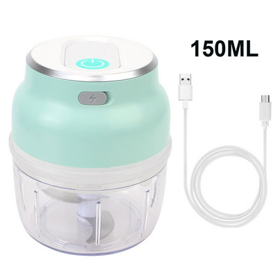 Élelmiszer Zöldség aprító Húsdaráló Fokhagyma Artifact Fokhagymanyomógép Elektromos fokhagyma Mini zúzott konyhai kütyü