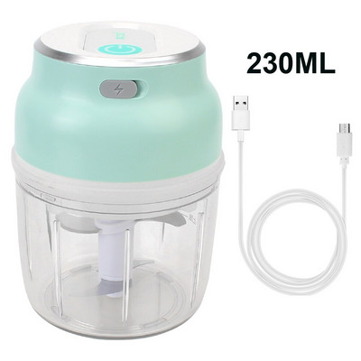 Élelmiszer Zöldség aprító Húsdaráló Fokhagyma Artifact Fokhagymanyomógép Elektromos fokhagyma Mini zúzott konyhai kütyü