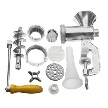 Χειροκίνητη Μηχανή Κρέατος Λουκάνικο Κρέατος τσίλι Φιστίκι Σκόρδο Πολτοποιημένος κιμάς Γεμιστή θήκη Εργαλεία μαγειρικής κουζίνας σπιτιού