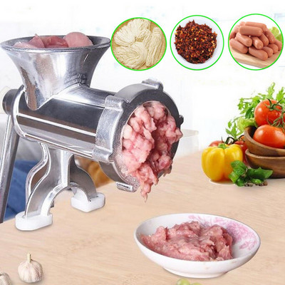 Χειροκίνητη Μηχανή Κρέατος Λουκάνικο Κρέατος τσίλι Φιστίκι Σκόρδο Πολτοποιημένος κιμάς Γεμιστή θήκη Εργαλεία μαγειρικής κουζίνας σπιτιού