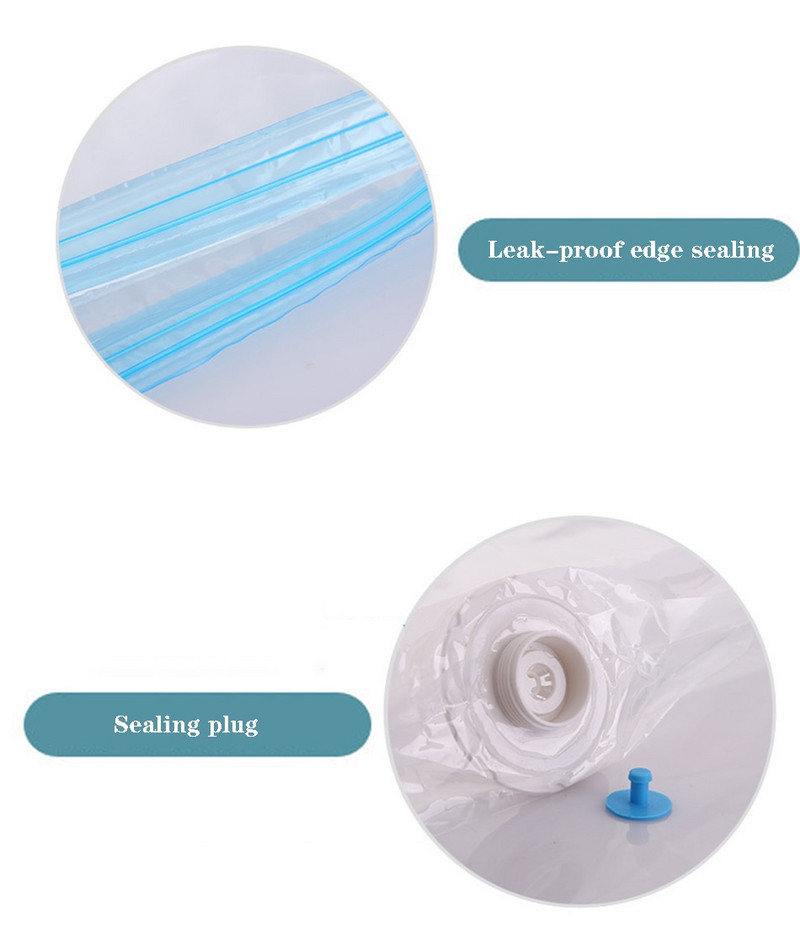 Pakabinamas vakuuminis siurbiamas drabužių kompresinis maišelis skaidrus didelis sutirštintas dulkių maišelis, drabužiai sulankstomas apdaila, apsauga nuo dulkių