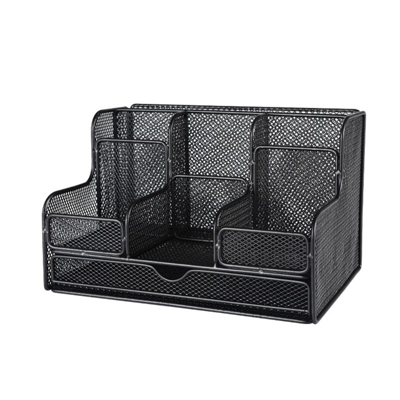 Suport de depozitare Home Office Organizator Stand Mesh Hollow Cosmetic Suport Durabil