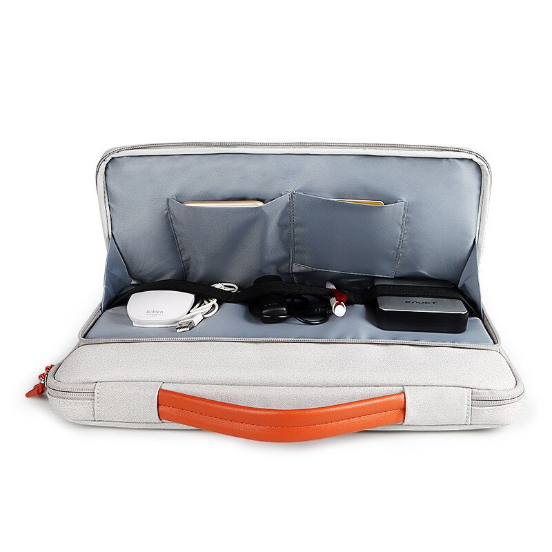 Laptop táska Egyszerű és vízálló laptoptáska Simple Laptop Bag MacBook aktatáska Leesés elleni védelem tok szervezet tárolása