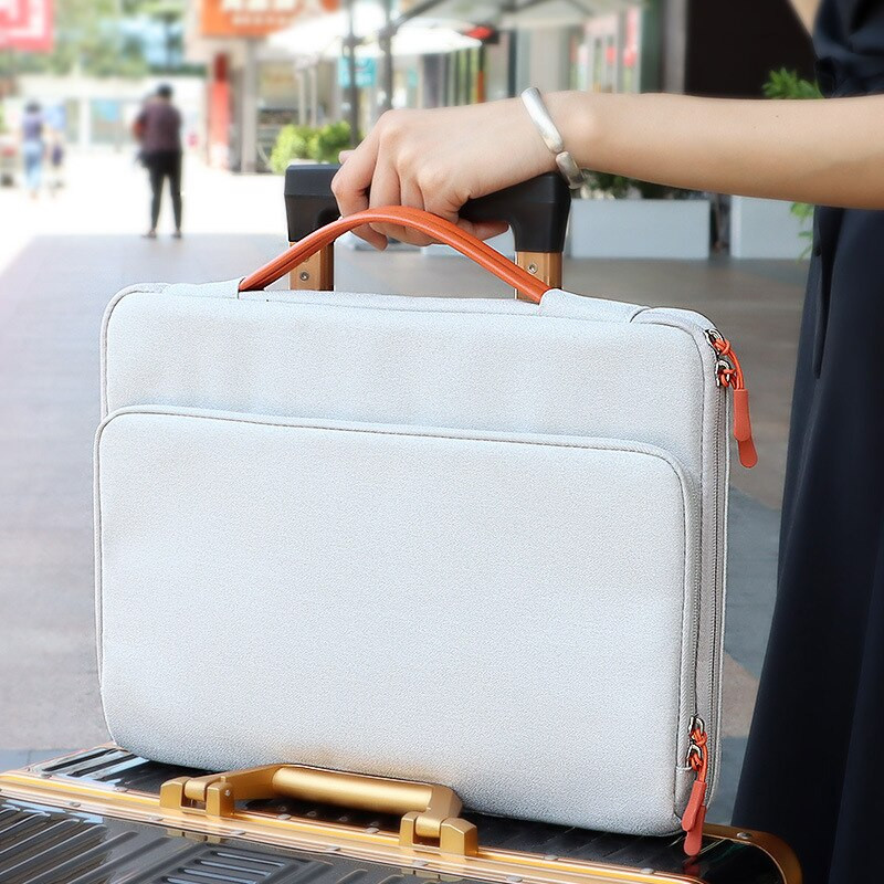 Laptop táska Egyszerű és vízálló laptoptáska Simple Laptop Bag MacBook aktatáska Leesés elleni védelem tok szervezet tárolása