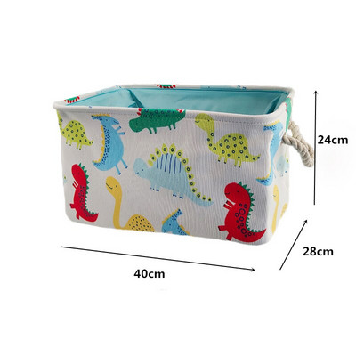Salokāms veļas grozs netīrām drēbēm bērniem Zīdaiņiem Bērniem Rotaļlietas Audekls Wasmand Liels glabāšanas šķērslis Biroja mājas organizators