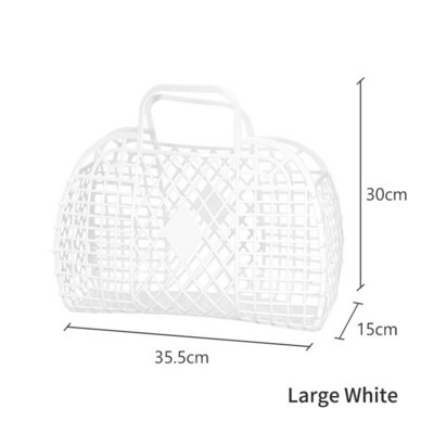 Didelis vonios kambario skalbinių krepšelis Sulankstomas tinklinis nešiojamas plastikinis vonios skalbinių krepšelis Surinkite skalbimo krepšį Daugkartinis pirkiniai