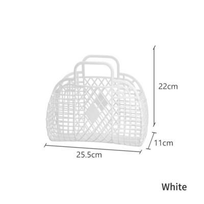 Didelis vonios kambario skalbinių krepšelis Sulankstomas tinklinis nešiojamas plastikinis vonios skalbinių krepšelis Surinkite skalbimo krepšį Daugkartinis pirkiniai