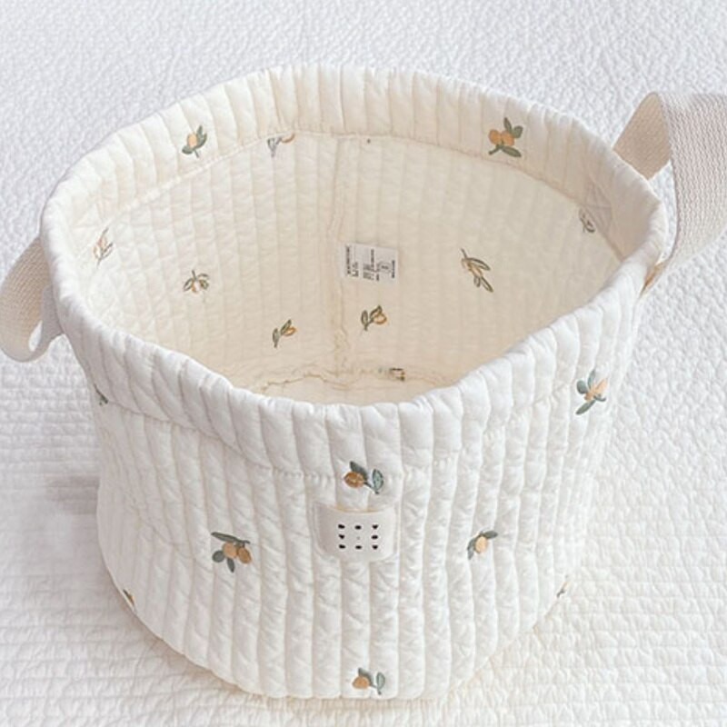 Nauji kūdikio krepšiai Mieli meškiukai siuvinėti vystyklų krepšys Mados krepšelis laikymo medvilninis mamytės krepšys