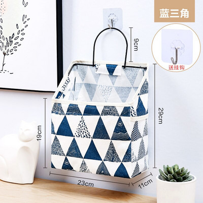 Viseća torba za pohranu Organizator Zidna košara za pohranu Džepna kutija za pohranu s ručkom Kuka Kozmetička torba za pohranu za kućnu kuhinju