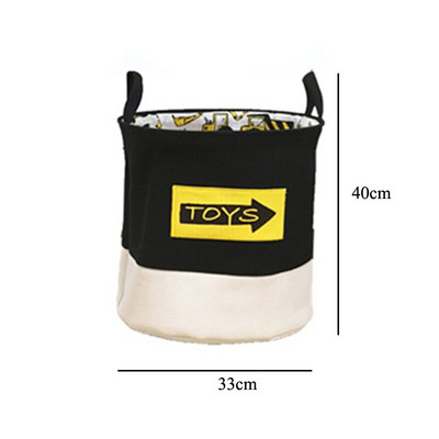 Összecsukható piszkos ruhák mosókosár fogantyúval, négyzet alakú tároló vödörrel otthoni textil babajáték tárolótáska nagy kapacitású