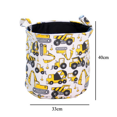 Összecsukható piszkos ruhák mosókosár fogantyúval, négyzet alakú tároló vödörrel otthoni textil babajáték tárolótáska nagy kapacitású
