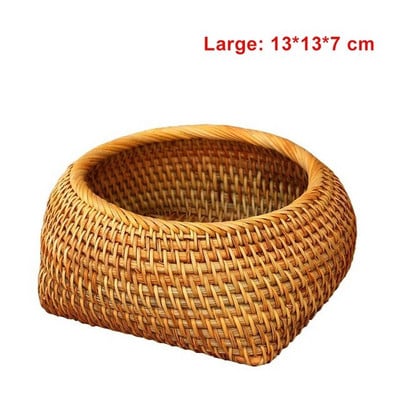 Vietnamas Rudens rotango laikymo vieta Arbatos užkandžiai Džiovinti vaisiai Užkandžiai Krepšelis Raštinės reikmenys Pieštukas Stalo reikmenų laikymo dėžutė