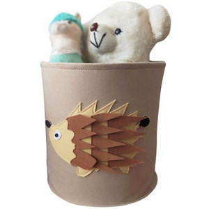 Animacinių filmų gyvūnų veltinio laikymo kibiras nešvarių drabužių žaislų laikymo kibiras Apvalus liūtas kibiras ryklio dramblio raštas