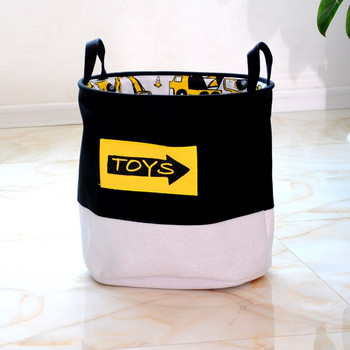 Кошница за пране с шнур за мръсни дрехи за деца Бебешки играчки платно wasand голяма кошница за съхранение детски бебешки домашен органайзер