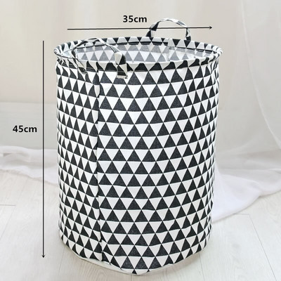 Coș de rufe cu cordon pentru haine murdare pentru copii jucării pentru copii pânză wasmand coș mare de depozitare pentru copii organizator acasă