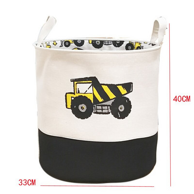 Coș de rufe cu cordon pentru haine murdare pentru copii jucării pentru copii pânză wasmand coș mare de depozitare pentru copii organizator acasă