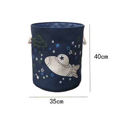 Coș de rufe cu cordon pentru haine murdare pentru copii jucării pentru copii pânză wasmand coș mare de depozitare pentru copii organizator acasă